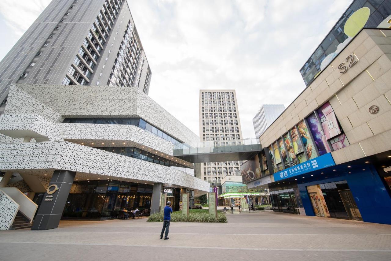 Guangzhou Laiste Aparthotel Science City Greenland Central Plaza Branch - Free Shuttle Bus To Canton Fair Complex During Canton Fair Period Exterior foto