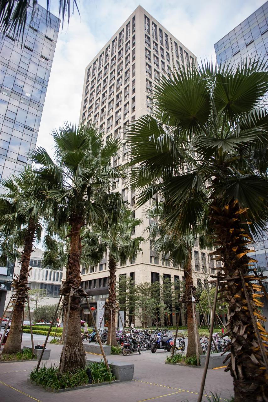 Guangzhou Laiste Aparthotel Science City Greenland Central Plaza Branch - Free Shuttle Bus To Canton Fair Complex During Canton Fair Period Exterior foto